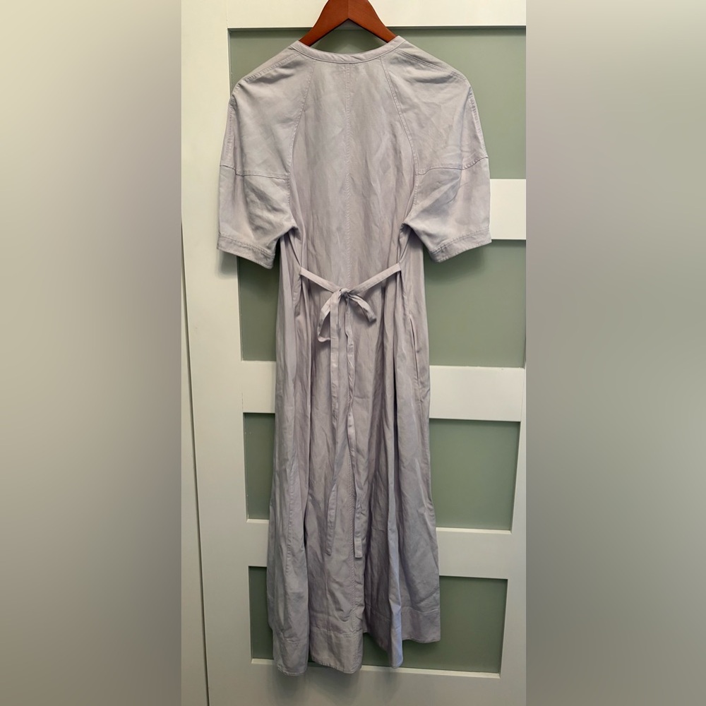 COS Tie-Detail Midi Dress Size 2 - Picture 6 of 8